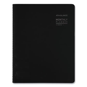 AT-A-GLANCE® Contemporary Monthly Planner, 8.75 X 7, Black Cover, 12-month (jan To Dec): 2022 freeshipping - TVN Wholesale